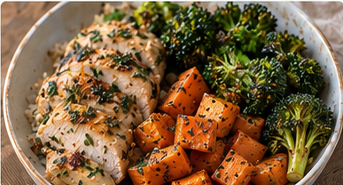 Mediterranean mix and match meal plate